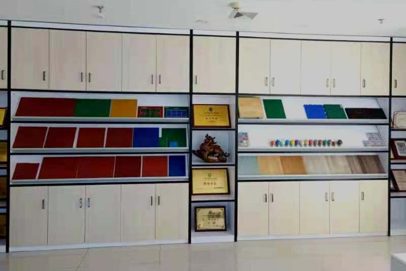 中邦体育展厅一角